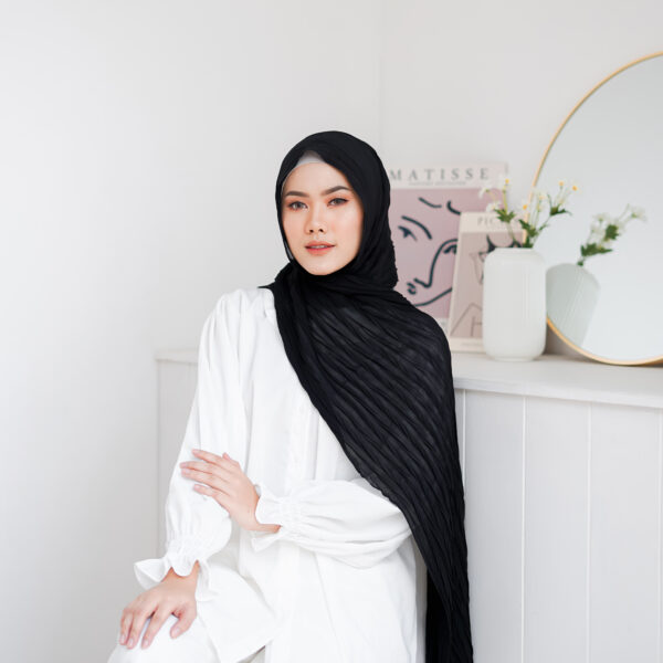 Azkia Pashmina Plisket - Image 5