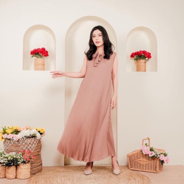Anjani Dress Plisket