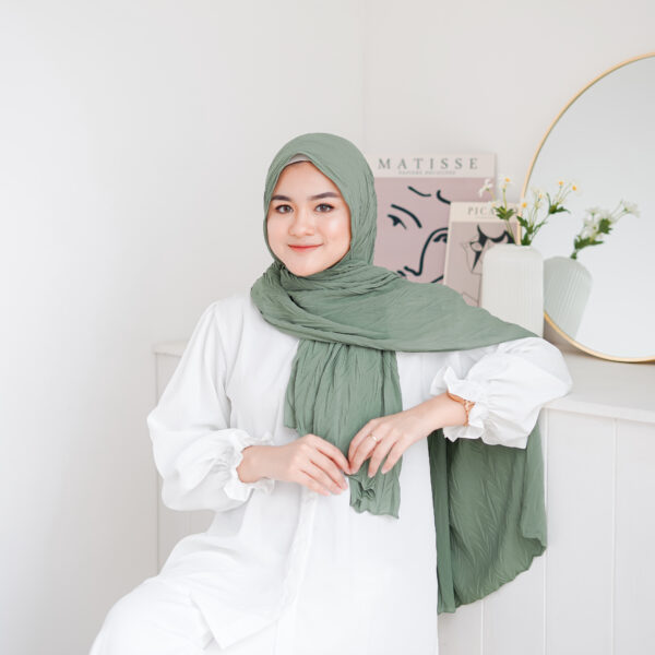 Azkia Pashmina Plisket