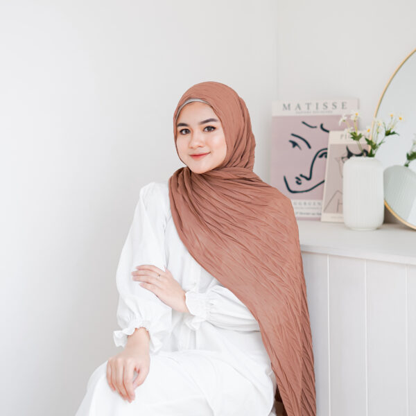 Azkia Pashmina Plisket - Image 3