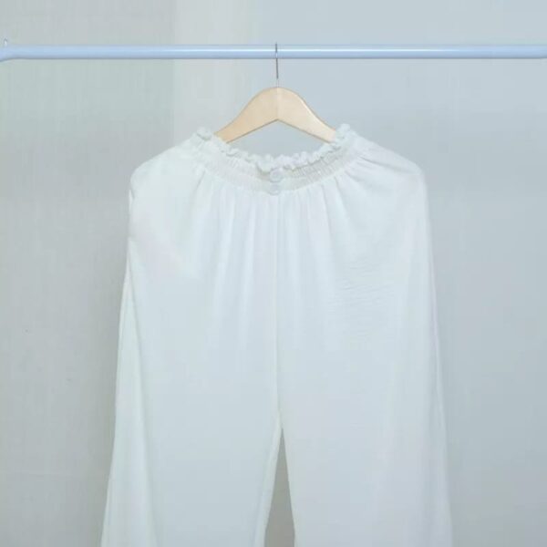 Kavita Pants Kulot Celana Crinkle Karet Kancing Dua - Image 5