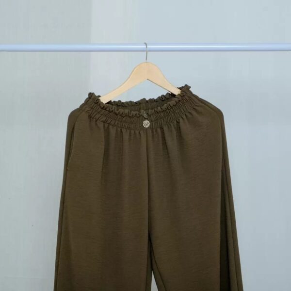 Kavita Pants Kulot Celana Crinkle Karet Kancing Dua - Image 16