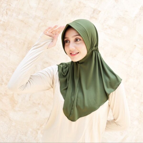 Lavanya Hijab Bergo Serut Jersey - Image 6